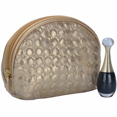 Soft Quilted Makeup Bag